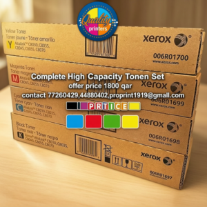 Xerox Alta Link C8030/C8035/C8045/C8055/C8070 Genuine Toner Cartridge 4-Pack, Black Cyan Magenta Yellow