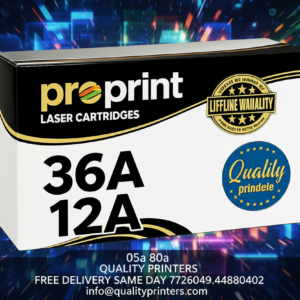 HP 12A Black compatible toner cartridge LaserJet Toner Cartridge - Q2612A