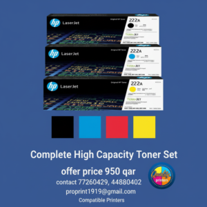 HP Toner Cartridge 222A W2220A/W2221A/W2222A/W2223A