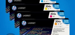 HP 304A Full Set Original Toners (4 Pack)