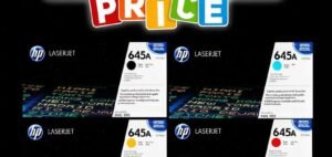 HP 645A LaserJet Toner Set (C9730A,C9731A,C9732A,C9733A) Black,Cyan,Magenta,Yellow