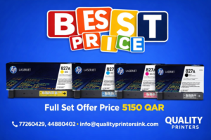 HP 827A 4 Colour original Toner yellow cyan magenta black