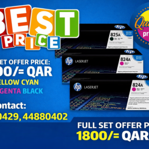 HP 824A original Toner Value Pack yellow cyan magenta black
