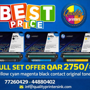 HP 648A original Toner Value Pack yellow cyan magenta black