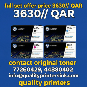 HP 655A original Toner Value Pack yellow cyan magenta black