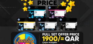 HP 730- 130-ml Designjet Ink Cartridge- (1 Set = 06 Colors)
