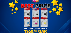 Canon PFI107 Pigment Ink Tank Bundle (Matte Black, Cyan, Magenta, Yellow, Black)