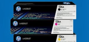 HP 126A Original LaserJet Toner Cartridges full set