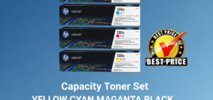 HP 130A Multipack Full Set of 4 Toner Cartridges (Original)