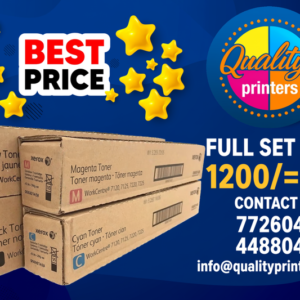 Xerox WorkCentre 7120 / 7125 / 7220 / 7225 Complete Toner Set