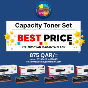 Original 4 Colour Canon 731 Toner Cartridge Multipack 731 B/C/M/Y