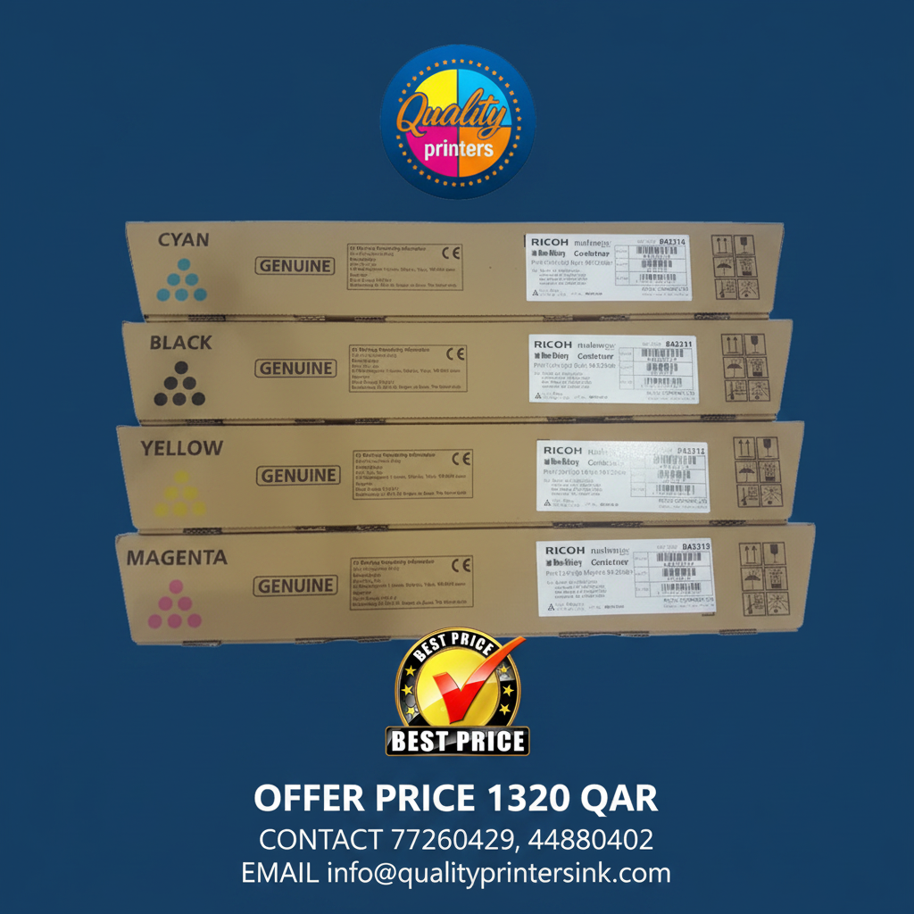 RICOH_IM_C2000_Original_Toner_Cartridge Full Set