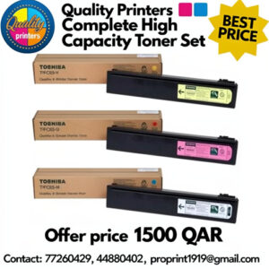 Toshiba TFC25 (TFC-25) Complete Toner Set