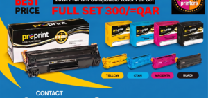 HP 201A 1 Set pro print compatible toner Toner | Black CF400A | Cyan CF401A | Yellow CF402A | Magenta CF403A Full Set