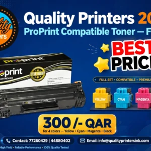 HP 207A pro print compatible toner 4 Color Toner Cartridge Multipack