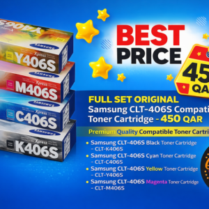 Samsung CLT-406S ORIGINAL Toner Cartridge Black Yellow Magenta Cyan Full Set
