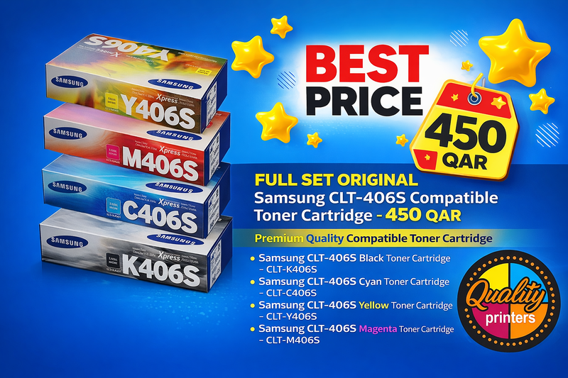 Samsung CLT-406S ORIGINAL Toner Cartridge Black Yellow Magenta Cyan Full Set
