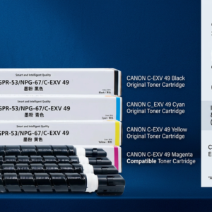 CANON C-EXV 49 Compatible Toner Cartridge FULL SET
