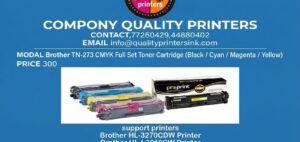Brother TN-273 Compatible Toner CMYK Full Set Toner Cartridge (Black Cyan Magenta Yellow)
