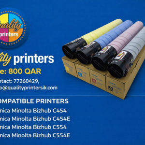 Konica Minolta TN512 CMYK Toner Set 
