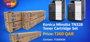 Konica Minolta TN328 Toner Cartridge Set