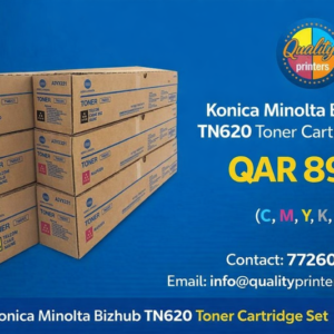 Konica Minolta Bizhub TN620 Toner Cartridge Set