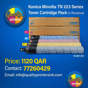 konica Minolta TN 223 Series Toner Cartridge Pack