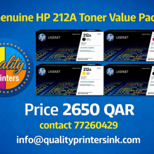 Genuine HP 212A Toner Value Pack