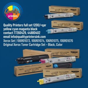 6300,6350, BLACK CYAN MAGANTA YELLLOW XEROX ORIGINAL TONER