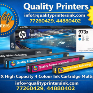 HP 973X High Capacity Yellow Cyan Magenta Black Ink Cartridge Multipack