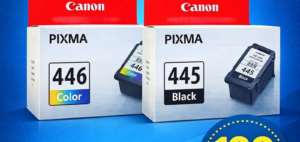CANON PG-445 Black-446 Tricolor Original Ink Cartridge