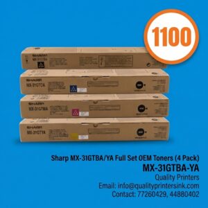 Sharp MX-31GTBA/YA Full Set