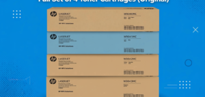 HP W9040MC Toner Cartridge Set, For Printers Use, Packaging Type : Box