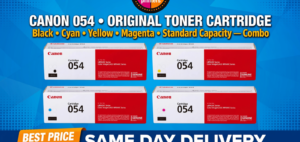 Canon 054 Toner Cartridge Value Pack CMY