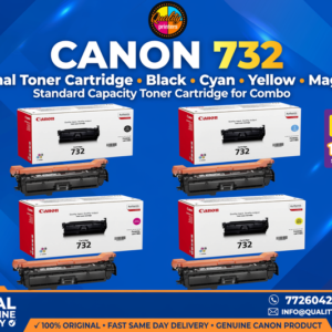 Canon 732 CMYK Multipack Toner Cartridges Full Set
