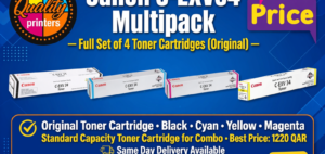Share Canon C-EXV34 Multipack - Full Set of 4 Toner Cartridges (Original)