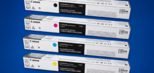 Canon C-EXV64 - Full Set Yellow Magenta Cyan Black Toner Cartridges (Original)