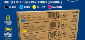Xerox 7435 7425 7428 Toner Cartridge Black, Cyan, Yellow, Magenta
