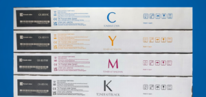 Utax Toner CK-8511 Full Set of 4 Toner Cartridges (Original)  Black, Cyan, Yellow, Magenta
