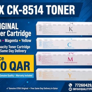 UTAX CK 8514 TONER Original Toner Cartridge Black, Cyan, Yellow, Magenta