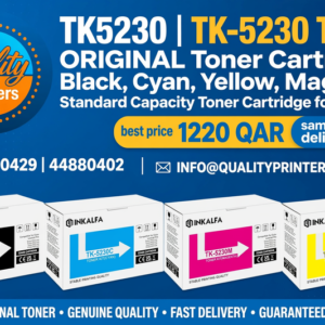 TK5230 TK-5230 Toner  Original Toner Cartridge Black, Cyan, Yellow, Magenta