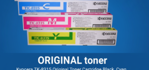 Kyocera TK-8315 Original Toner Cartridge Black, Cyan, Yellow, Magenta