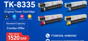 Kyocera TK-8335 Original Toner Cartridge Black, Cyan, Yellow, Magenta