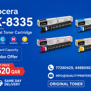 Kyocera TK-8335 Original Toner Cartridge Black, Cyan, Yellow, Magenta