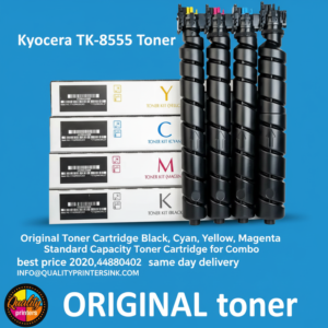 Kyocera TK-8555 Toner Original Toner Cartridge Black, Cyan, Yellow, Magenta