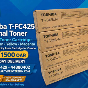 Toshiba T-FC425 Original Toner Original Toner Cartridge Black, Cyan, Yellow, Magenta