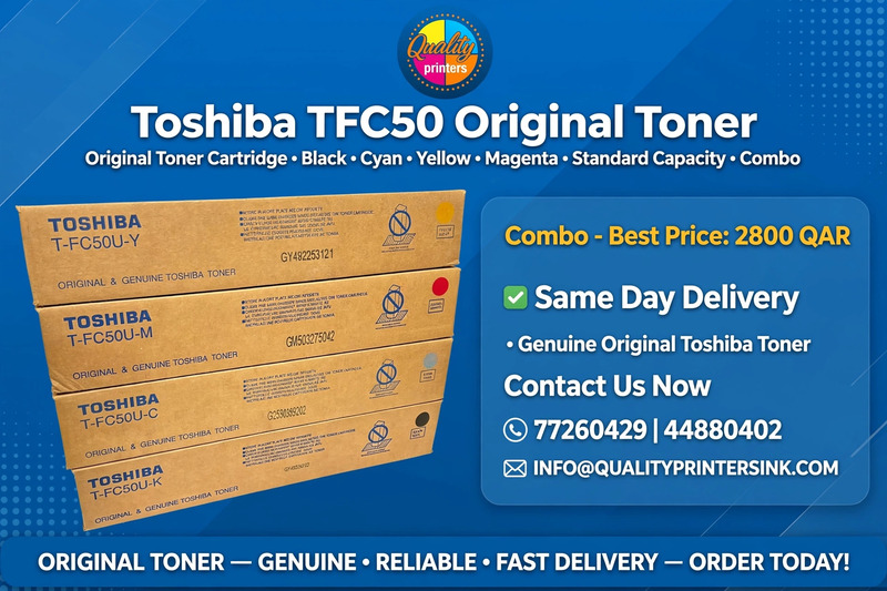 Toshiba TFC50 Original Toner Original Toner Cartridge Black, Cyan, Yellow, Magenta