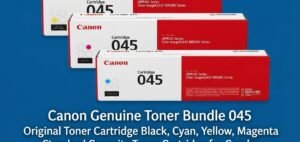 Canon Genuine Toner Bundle 045 (1240C006) Y B C M