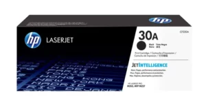 HP 30A Black Original LaserJet Toner Cartridge, CF230A