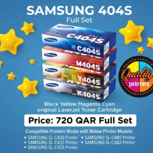 Samsung Toner (404s) Value Pack Set